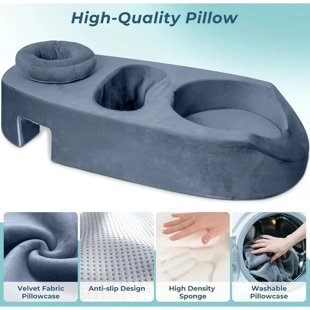Pregnancy Massage Maternity Cushion Full Body Prenatal Surgery Pillow Bolster
